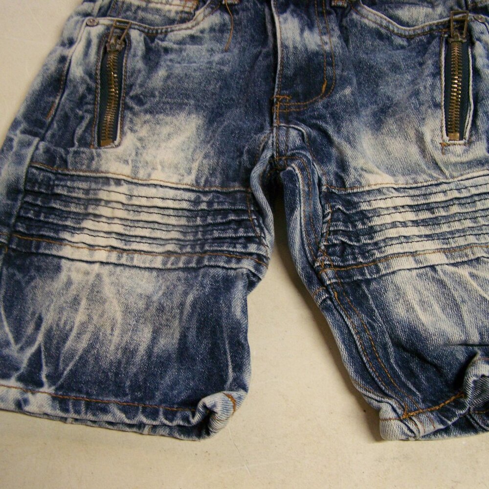 Reset Platinum Premium Denim Boys Shorts Size 8